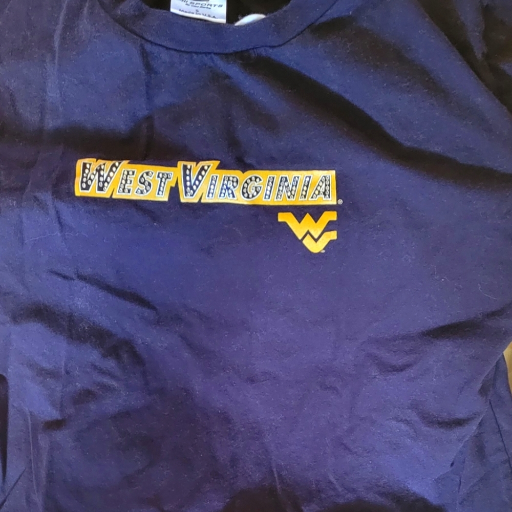 Girls west virginia tee shirt